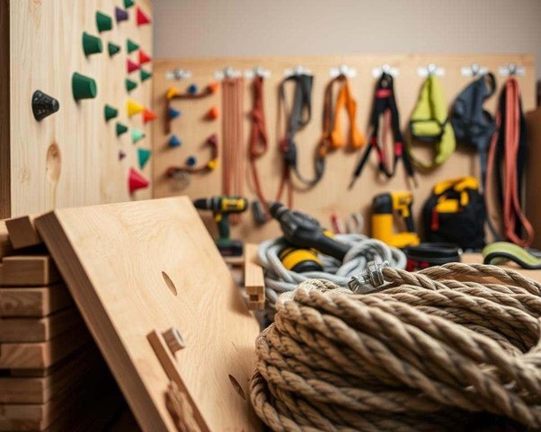 home climbing wall
