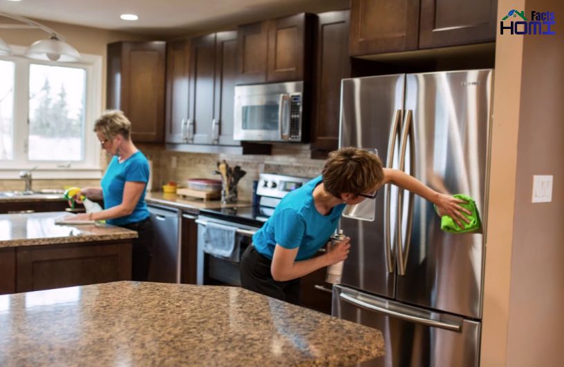 model home cleaning