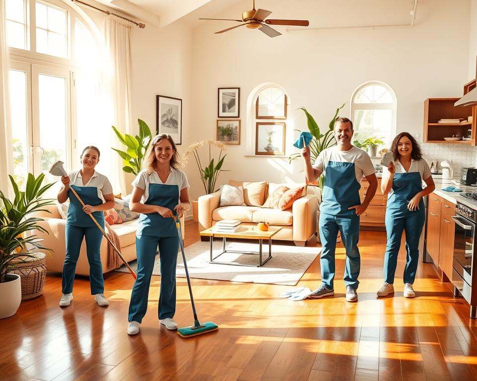 shiny home cleaning services