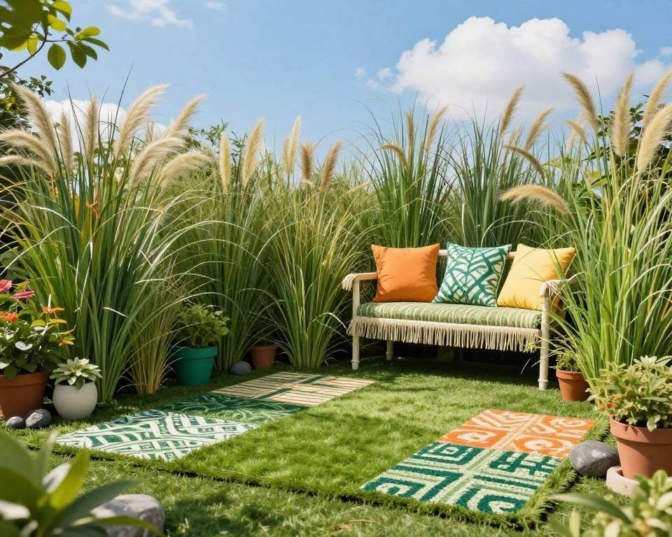 Home Bargains Grass Decorations