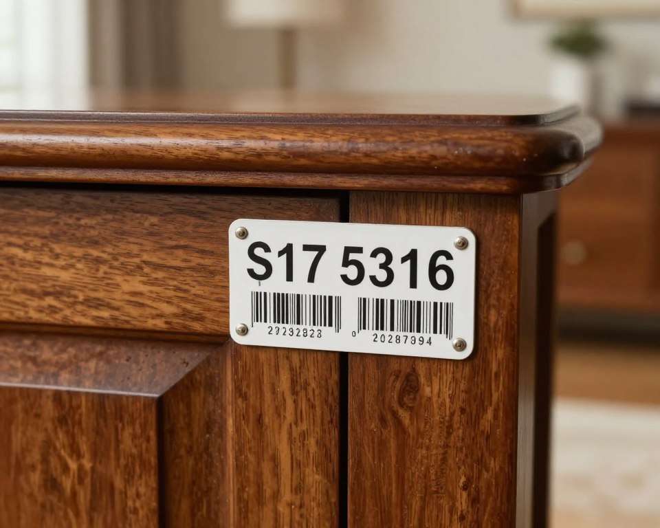 Ashley Furniture Serial Number
